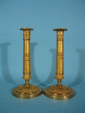 Leuchterpaar Empire, Frankreich um 1810