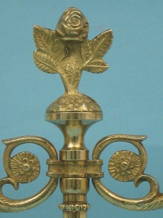 Leuchterpaar zweiarmig