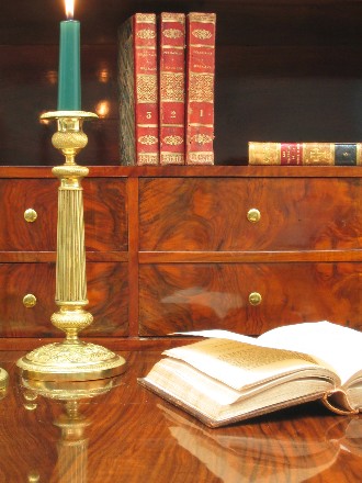 Sekret&auml;r Biedermeier, westdeutsch um 1825