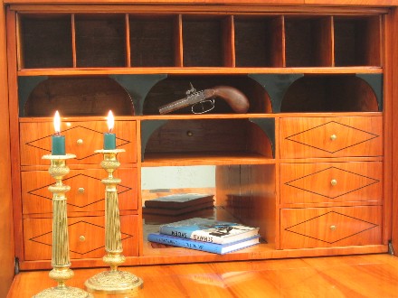 Sekret&auml;r Biedermeier,s&uuml;ddeutsch um 1815