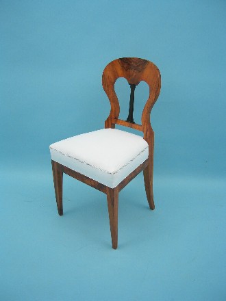 Satz von 3 St&uuml;hlen, Biedermeier, &Ouml;sterreich um 1825