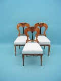 Satz von 3 St&uuml;hlen Biedermeier, &Ouml;sterreich um 1825