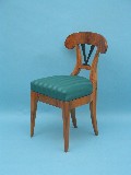 Schaufelstuhl Biedermeier, deutsch um 1825