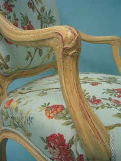 Paar Rokoko Armlehnst&uuml;hle, Piemont 19. Jh.