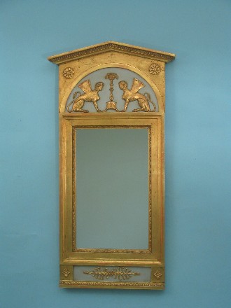 Wandspiegel Empire, Schweden um 1815