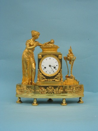 Pendule Empire, Frankreich um 1810