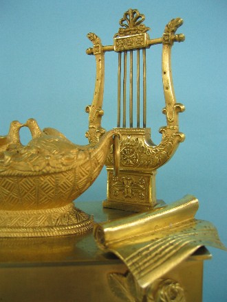 Pendule Empire, Frankreich um 1810