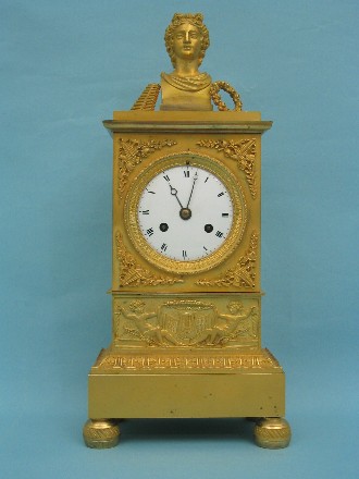 kleine Pendule Empire, Frankreich um 1815